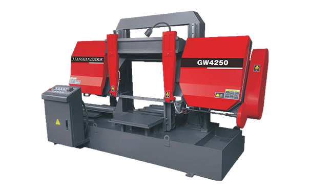 黄州GW4250双柱龙门卧式带锯床